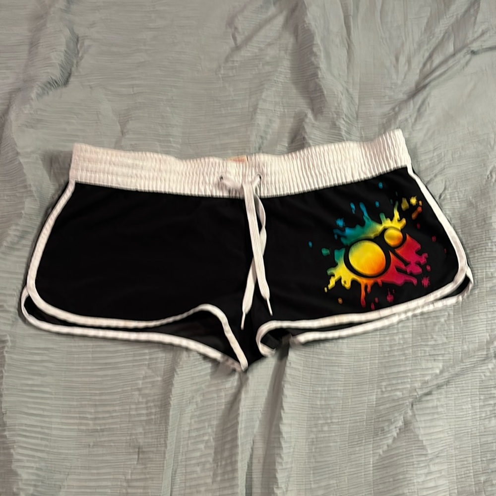Swim cover up shorts.